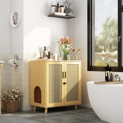 Litter Box Enclosure Cat Litter Box Furniture End Table Sofa Tbale