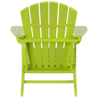 Polytrends Altura Outdoor Eco-Friendly All Weather Poly Patio Adirondack Chair (Set of 2)